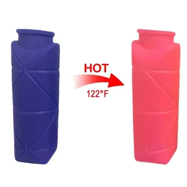 17oz Silicone Color-Changing Collapsible Bottle