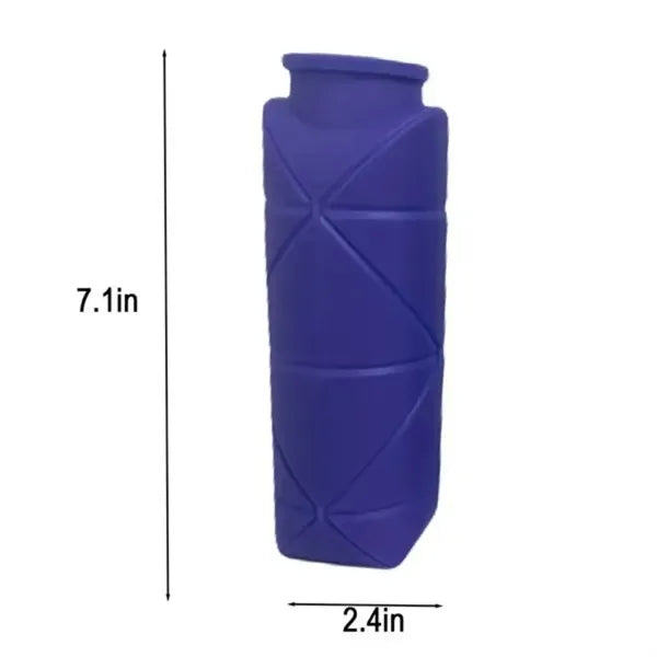 17oz Silicone Color-Changing Collapsible Bottle