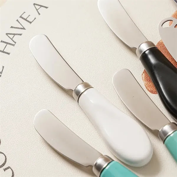 Stainless Steel Butter Knife With Ceramic Handle