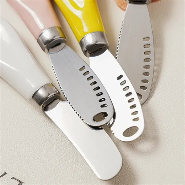 Stainless Steel Butter Knife With Ceramic Handle