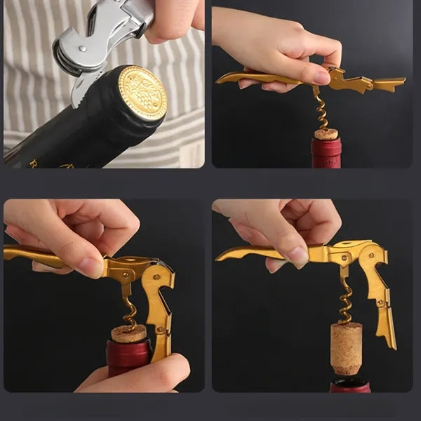Stainless Steel Waiters Corkscrew Wine Opener