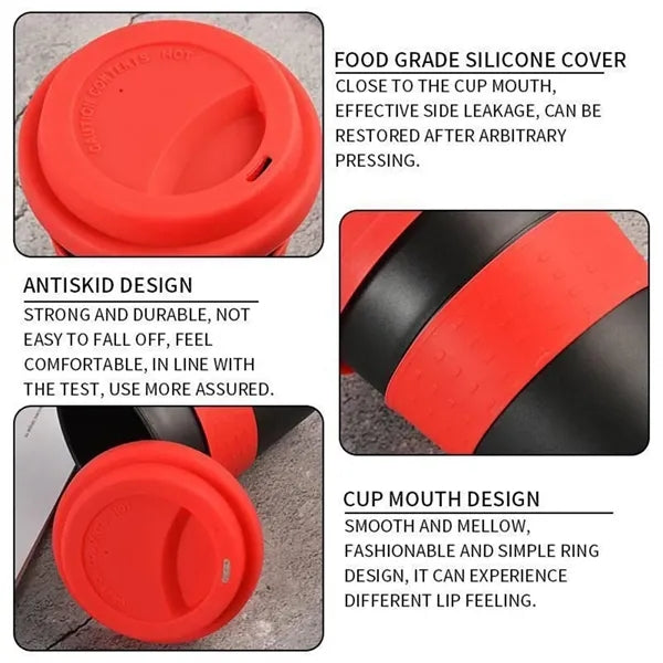 Durable Leak-Proof PP Silicone Tumbler Lightweight Cup