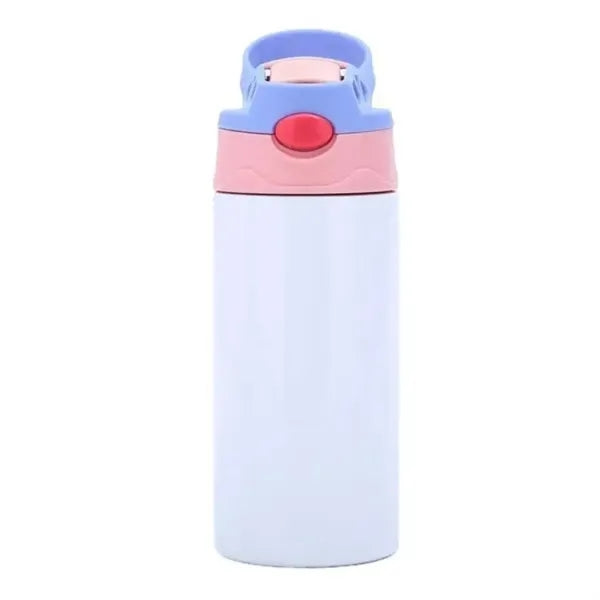 12oz Insulated Bottle Straw Lid Handle