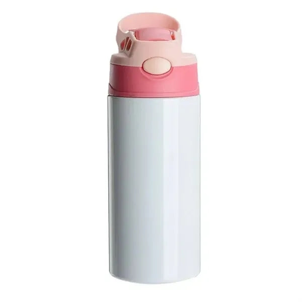 12oz Insulated Bottle Straw Lid Handle