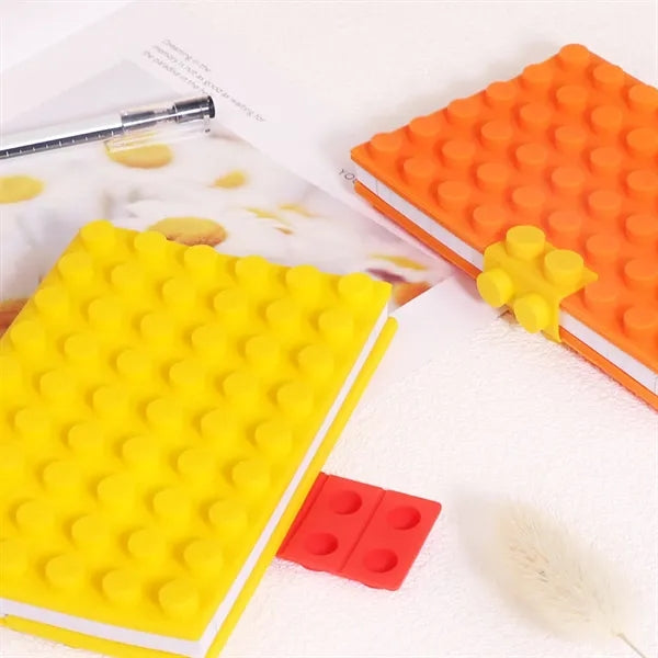 Mini A6 Brick Cover Notebook Pocket Smooth Paper