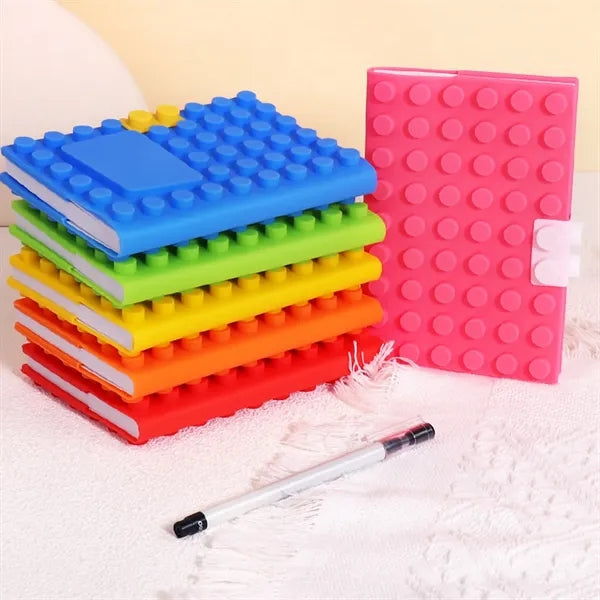 Mini A6 Brick Cover Notebook Pocket Smooth Paper