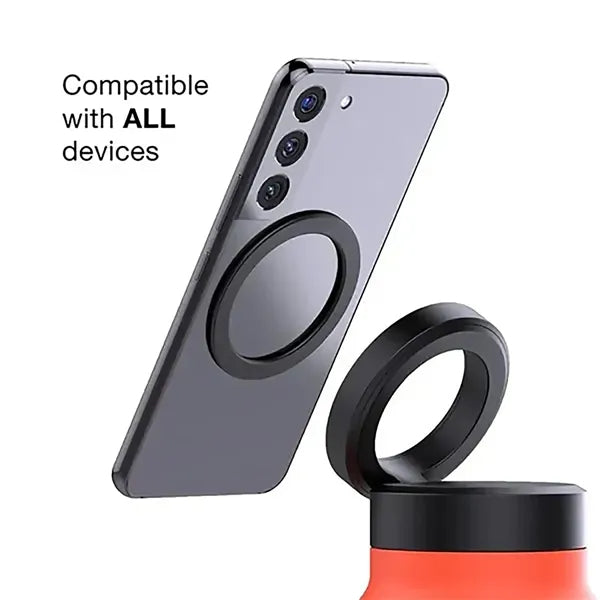 24Oz Bottle W/ Magnetic Phone Holder Lid