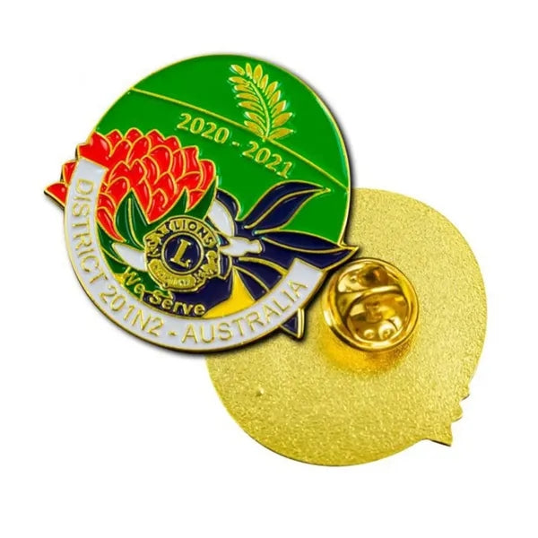 1 inch Zinc alloy Custom Label Pin