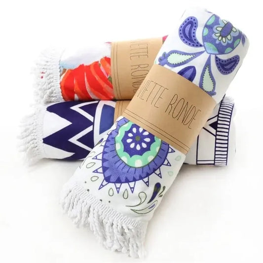 Round Beach Towel