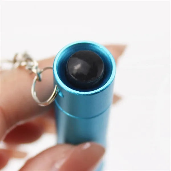 Laser 3 LED Flashlight & Bottle Open Key Chain