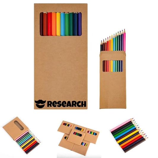 Kraft Box Colored Pencils