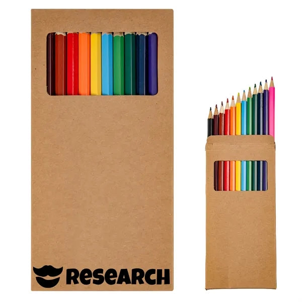 Kraft Box Colored Pencils