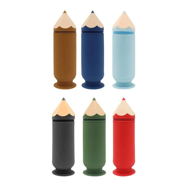 Pencil Shaped Expandable Pen Case