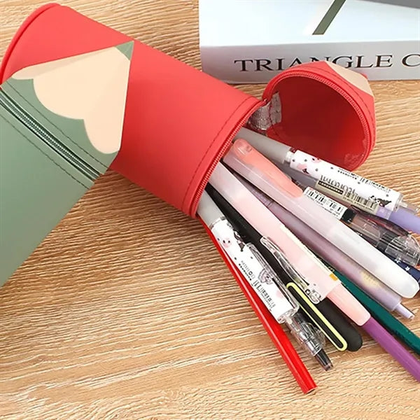 Pencil Shaped Expandable Pen Case