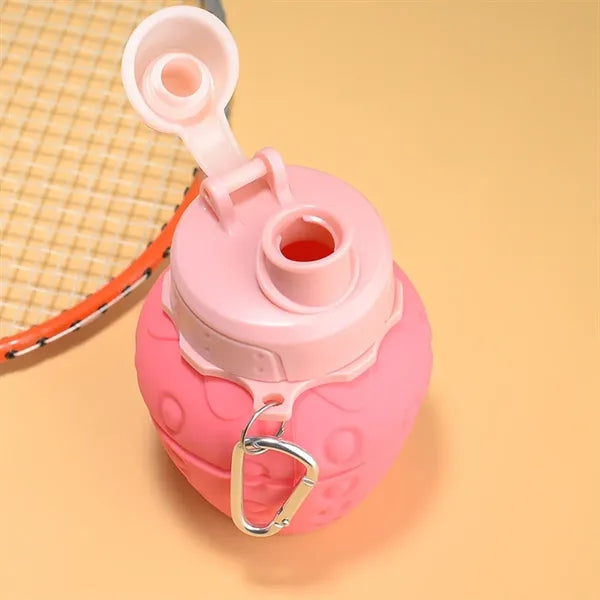 Fruit Shaped Collapsible Silicone Water Bottle