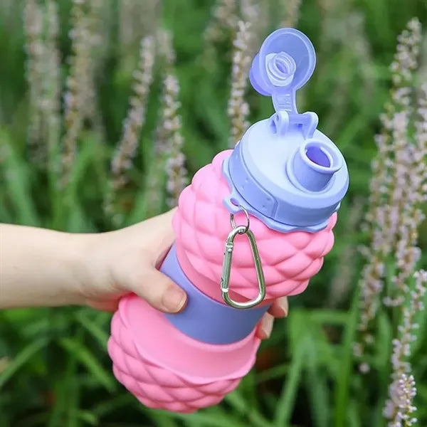 Fruit Shaped Collapsible Silicone Water Bottle