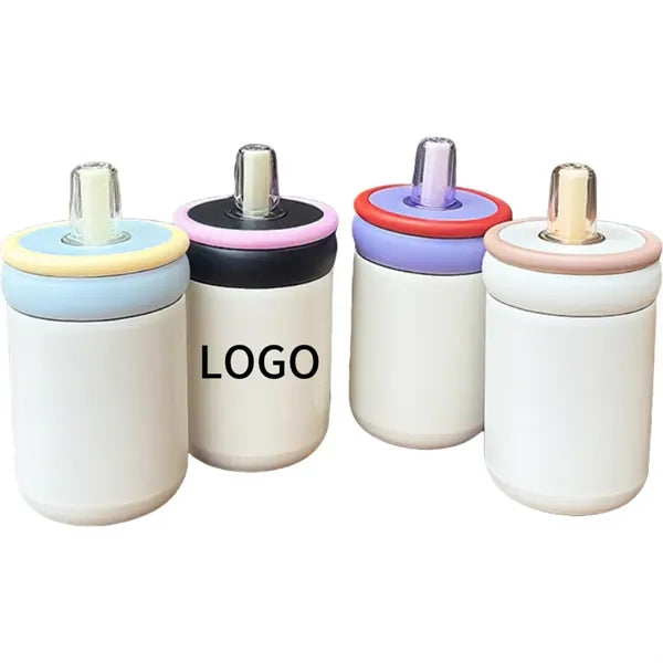 Stainless Steel Straw Double Drinking Cup