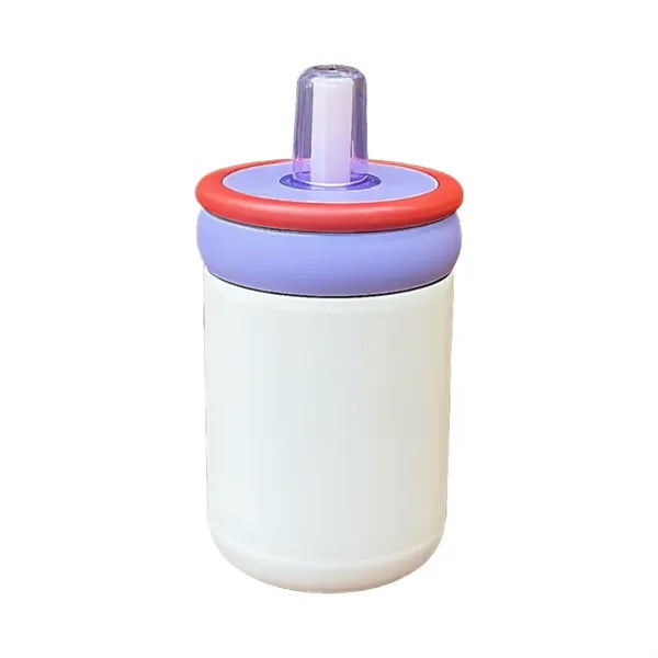 Stainless Steel Straw Double Drinking Cup