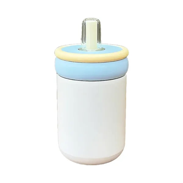 Stainless Steel Straw Double Drinking Cup