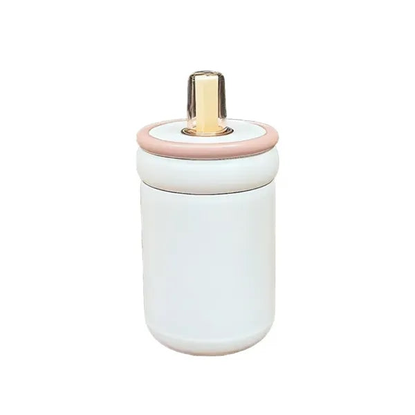 Stainless Steel Straw Double Drinking Cup