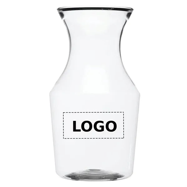 Plastic Wine Carafe with Lid, 12 oz.