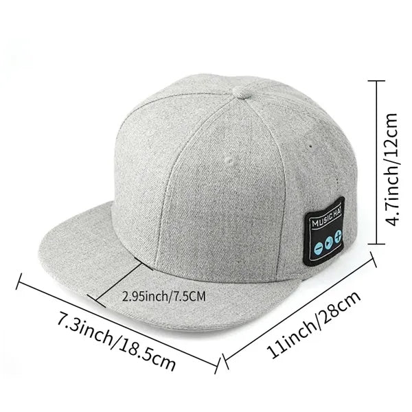 Baseball Cap with Bluetooth Speaker