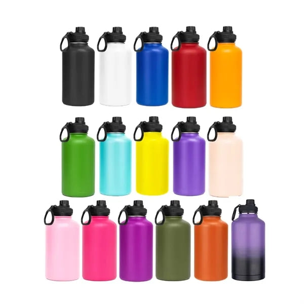 64oz Insulated Stainless Steel Water Bottle with Handle