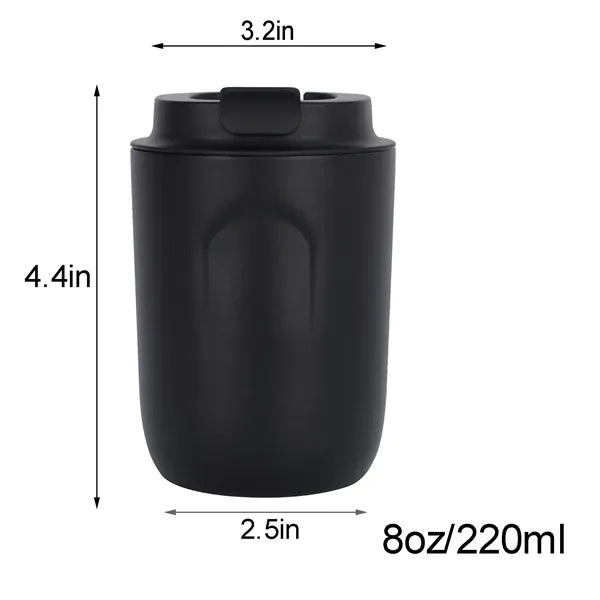 Mini 8oz Stainless Steel Insulated Coffee Tumbler