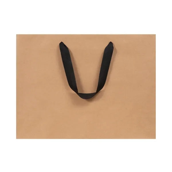Ribbon Handle Natural Kraft Eurototes
