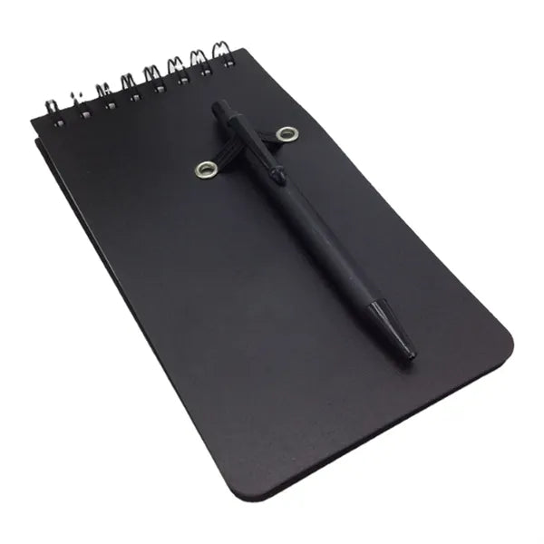 Waterproof Pocket Notebook With Pen