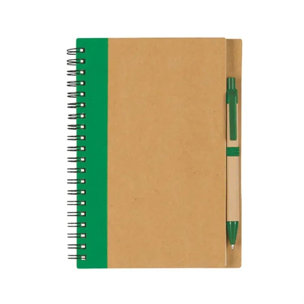 Spiral Notebook With Pen