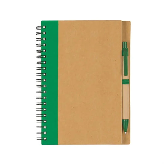 Spiral Notebook With Pen