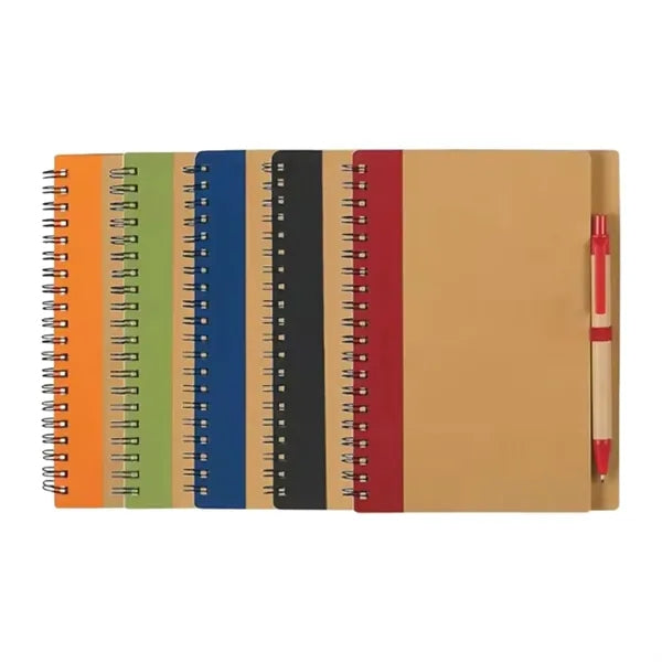 Spiral Notebook With Pen