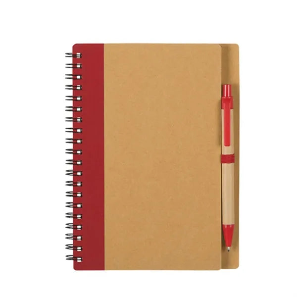 Spiral Notebook With Pen