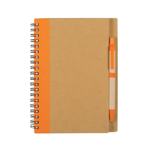 Spiral Notebook With Pen