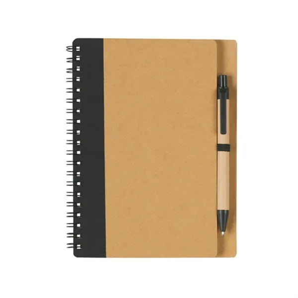 Spiral Notebook With Pen
