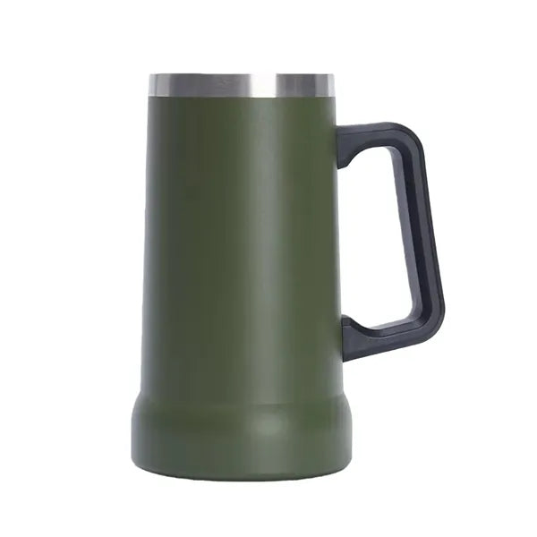 14oz Stainless Steel Beer Mug with Handle