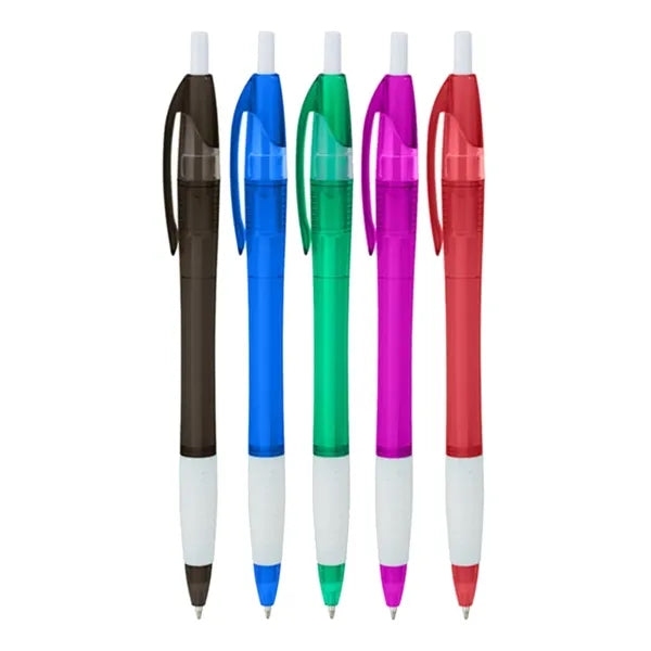 Union Printed - Slims Translucent Grip Click Pen