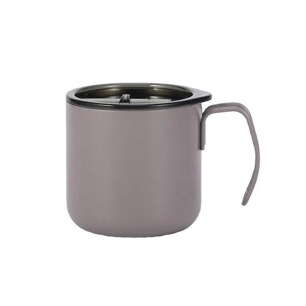 15oz Stainless Steel Coffee Mug With Handle & Lid