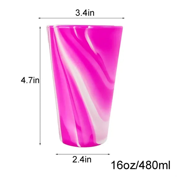 16 OZ Food-Grade Silicone Cup
