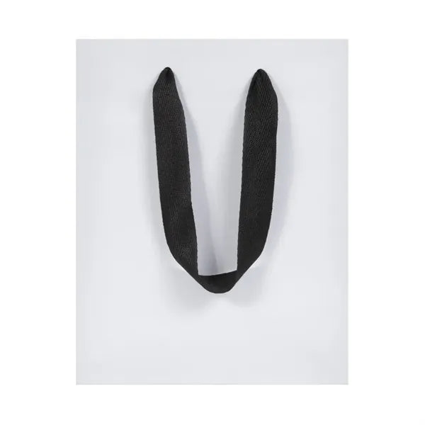 Ribbon Handle White Kraft Eurotote