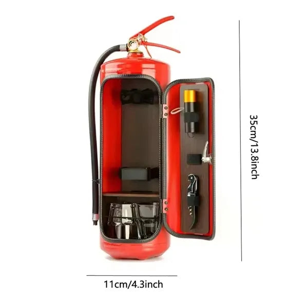 Fire Extinguisher Shape Mini Bar Wine Cooler