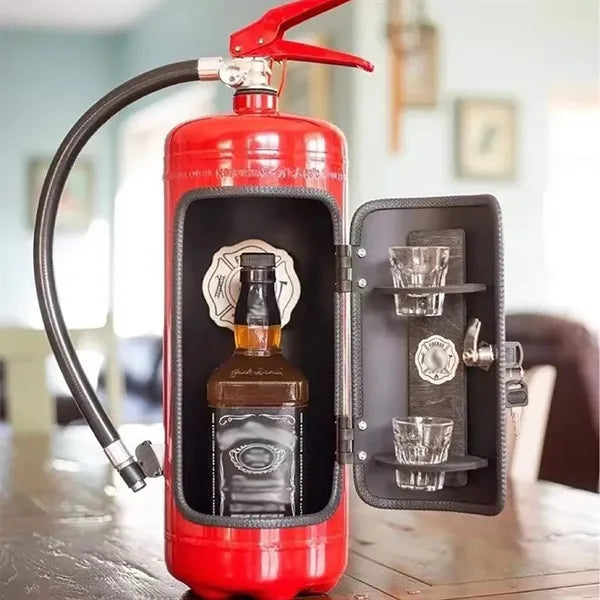 Fire Extinguisher Shape Mini Bar Wine Cooler