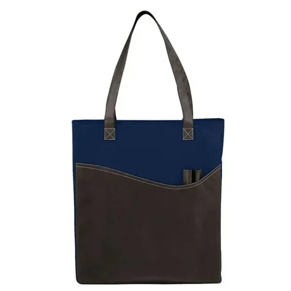 Pocket Non-Woven Convention Tote Bag