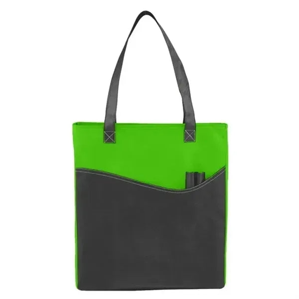 Pocket Non-Woven Convention Tote Bag
