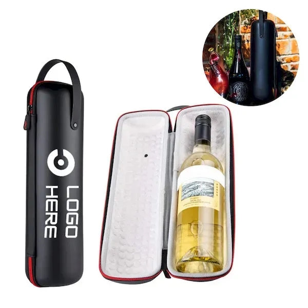 Shockproof Waterproof Eva Insulated Wine Tote Bag