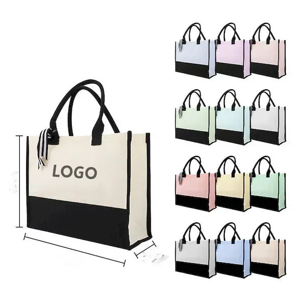 Canvas Beach Tote Bag