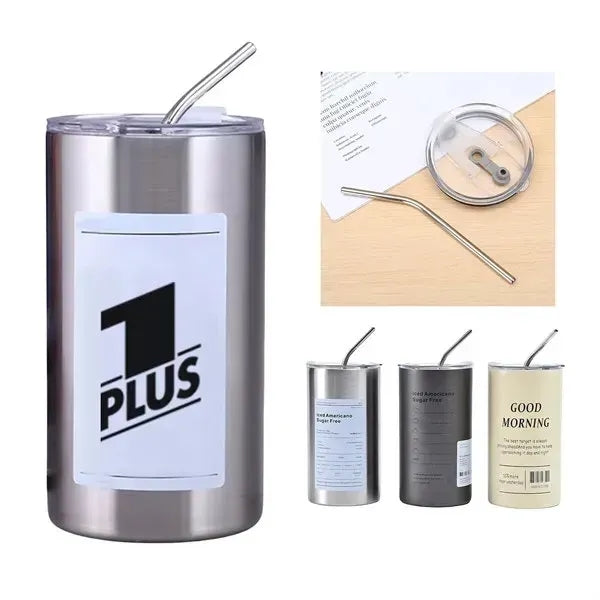 20oz Thermal Coffee Mug with Lid and Straw