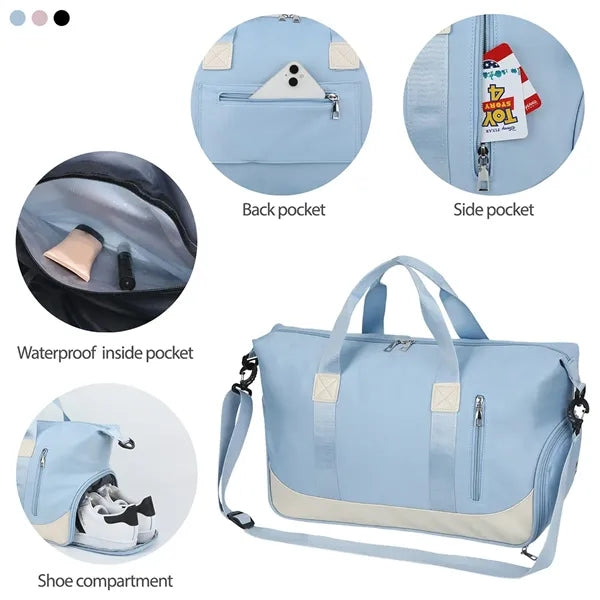 Gym Dry Wet Separated Duffel Bag