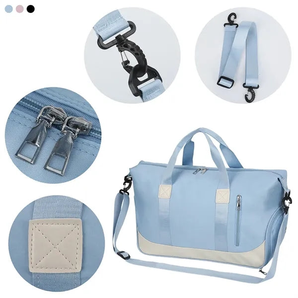 Gym Dry Wet Separated Duffel Bag